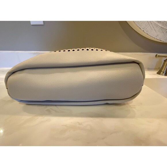 A New Day Bag Cream Lazer Cut Purse Womans Shoulder Designer Look Casual Boho - Picture 8 of 11